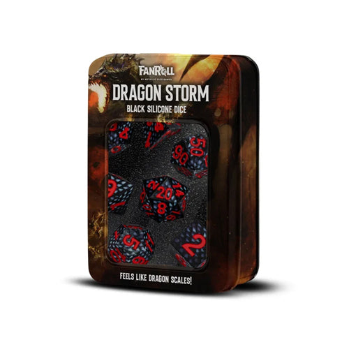 Dragon Storm Silicone Resin Dice Set