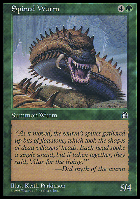 STH - Spined Wurm