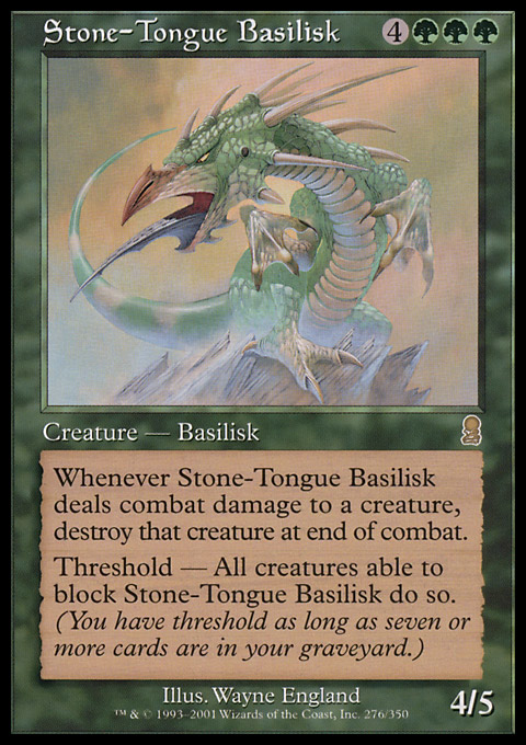 ODY - Stone-Tongue Basilisk