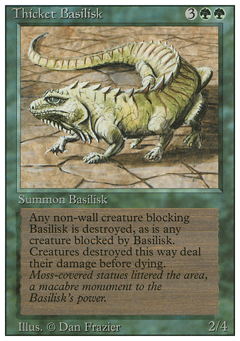 3ED - Thicket Basilisk