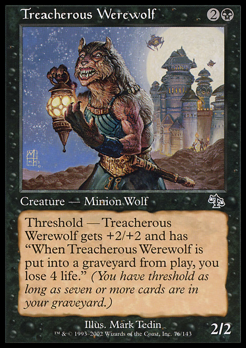 JUD - Treacherous Werewolf
