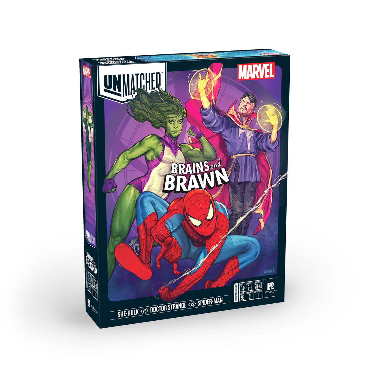 Unmatched: Marvel - Brains & Brawn