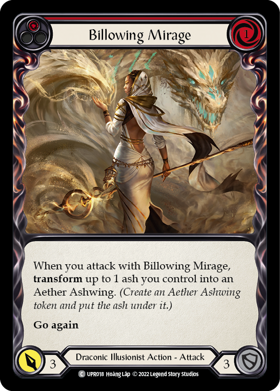 UPR - Billowing Mirage (Red)