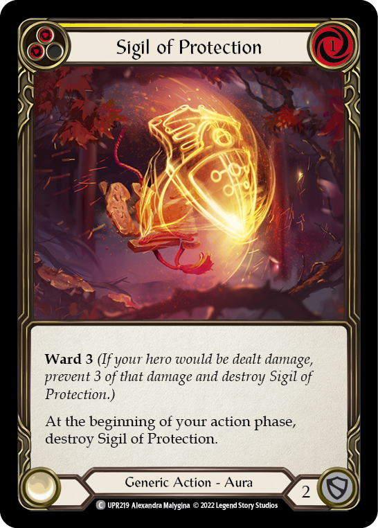 UPR - Sigil of Protection (Yellow)