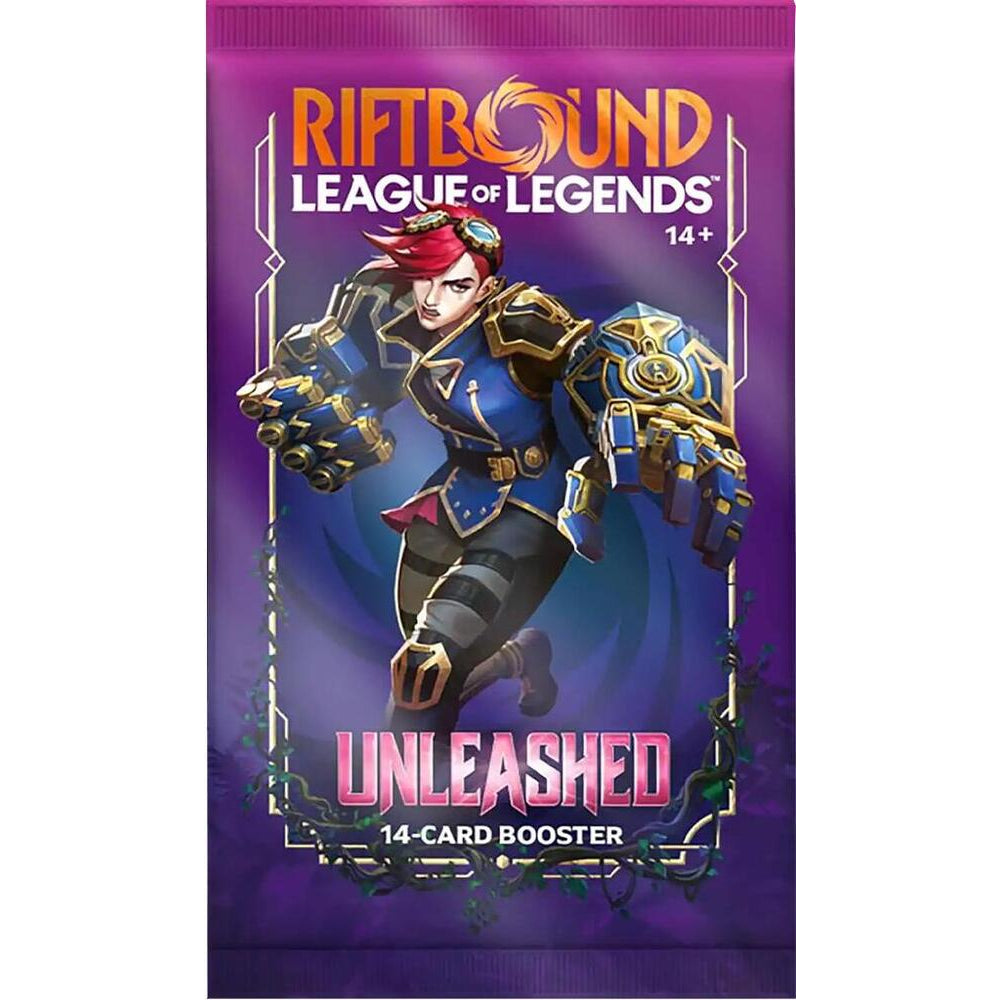 Riftbound TCG: Set 3 - Unleashed Booster Pack (Limitado a 3 por persona)