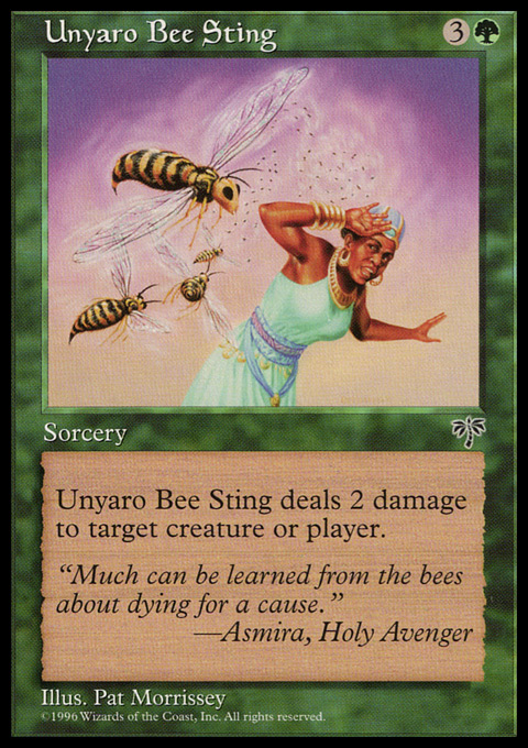 MIR - Unyaro Bee Sting