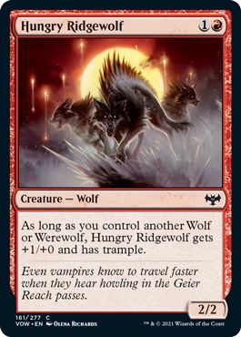 VOW - Hungry Ridgewolf