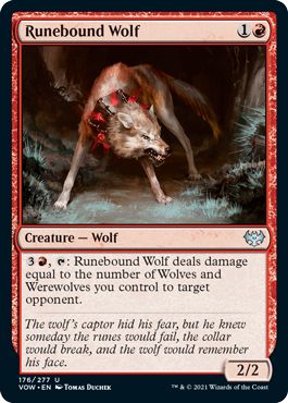 VOW - Runebound Wolf