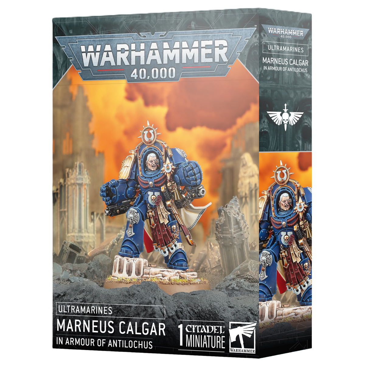 Warhammer 40K: Space Marines - Marneus Calgar in Armour of Antilochus  