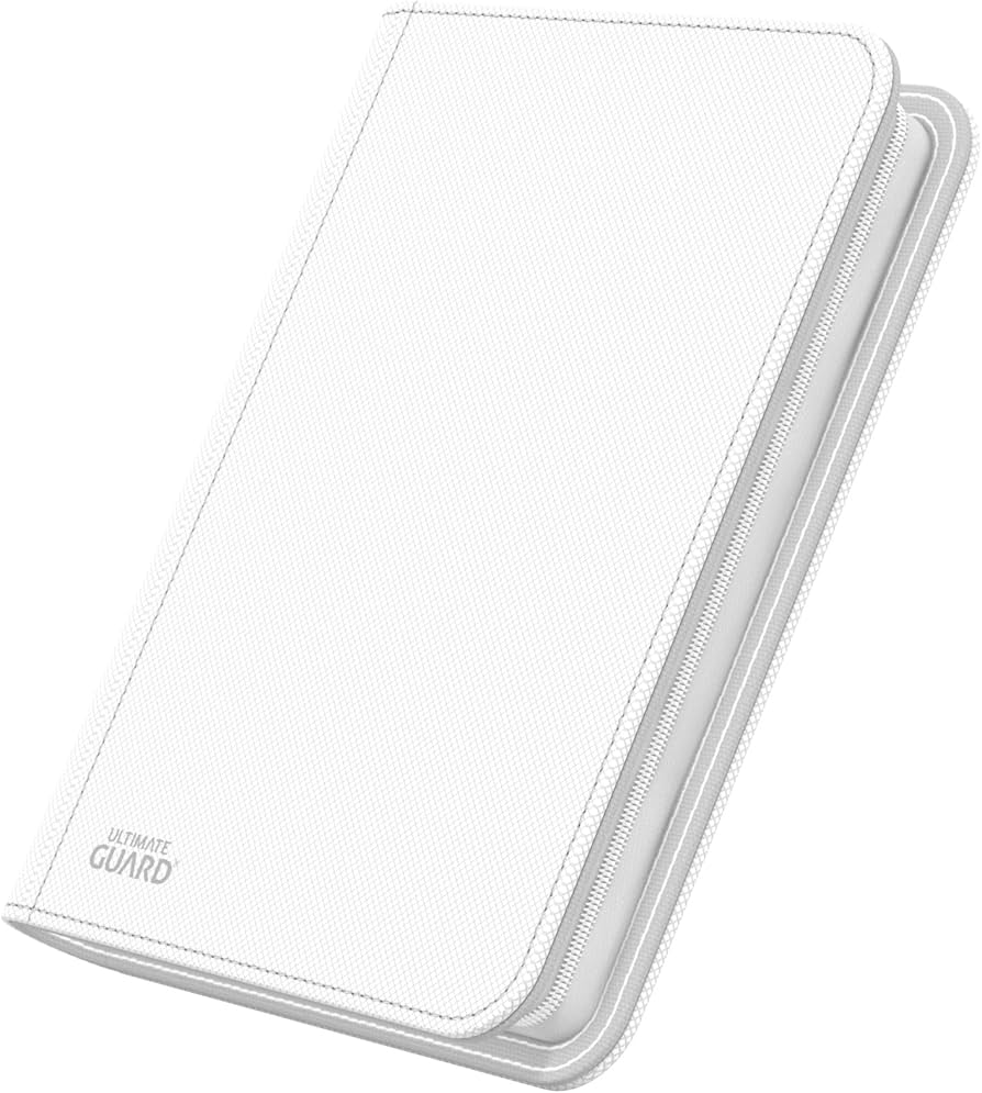 Ultimate Guard: Zipfolio 160 - 8-Pocket Xenoskin White