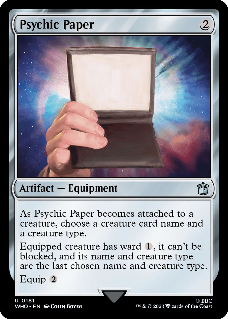 WHO - Psychic Paper