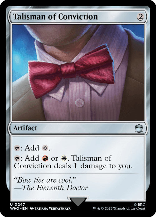 WHO - Talisman of Conviction