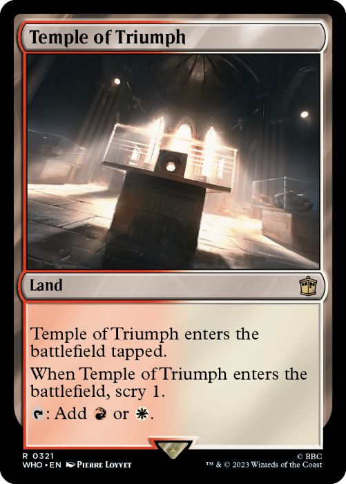 WHO - Temple of Triumph