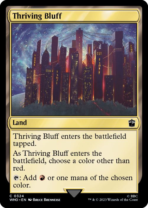 WHO - Thriving Bluff