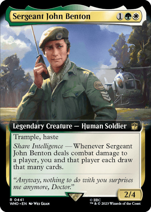 WHO - Sergeant John Benton