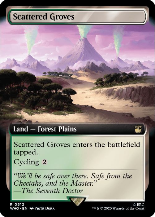 WHO - Scattered Groves