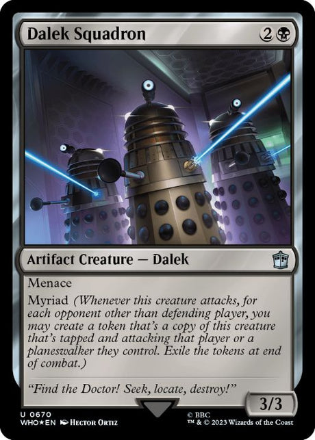 WHO - Dalek Squadron