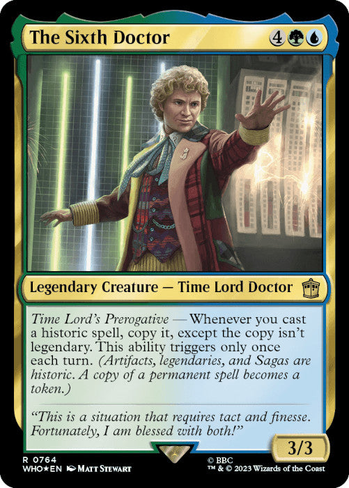 WHO - The Sixth Doctor