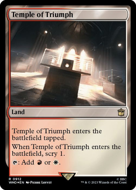 WHO - Temple of Triumph