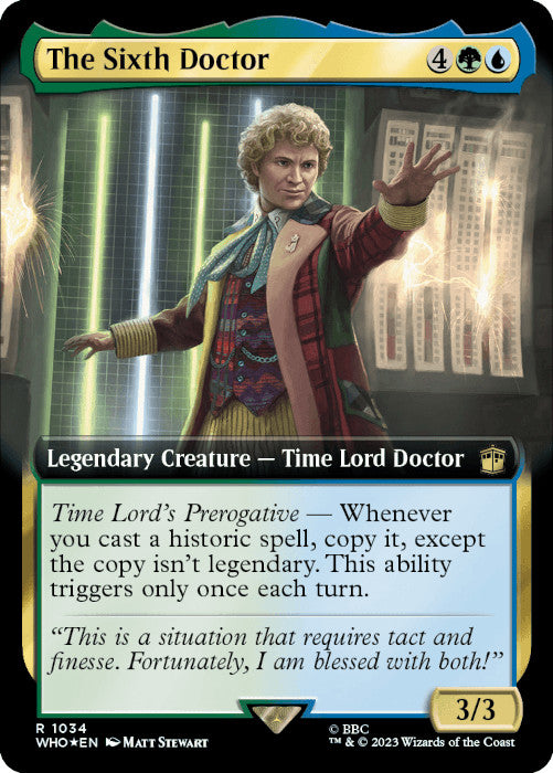 WHO - The Sixth Doctor