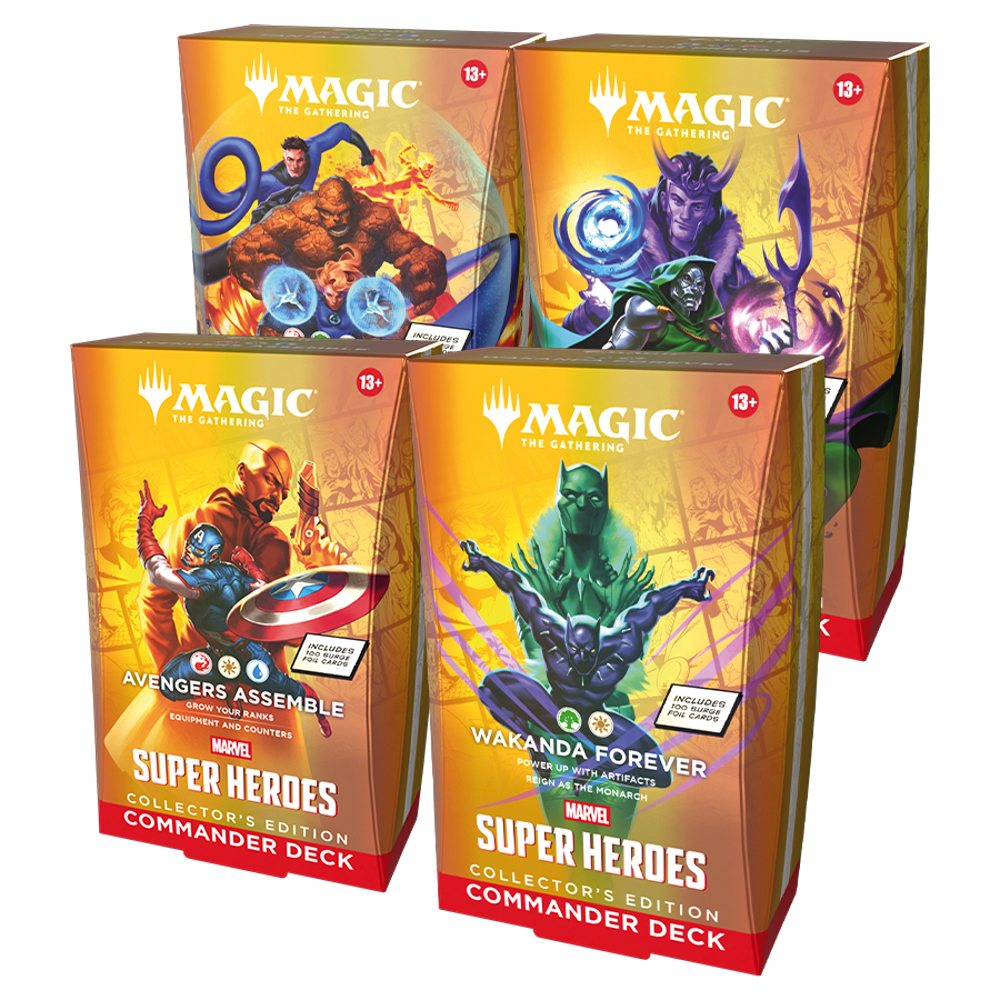 MTG: Universes Beyond- Marvel Super Heroes Commander Deck, Collector Edition