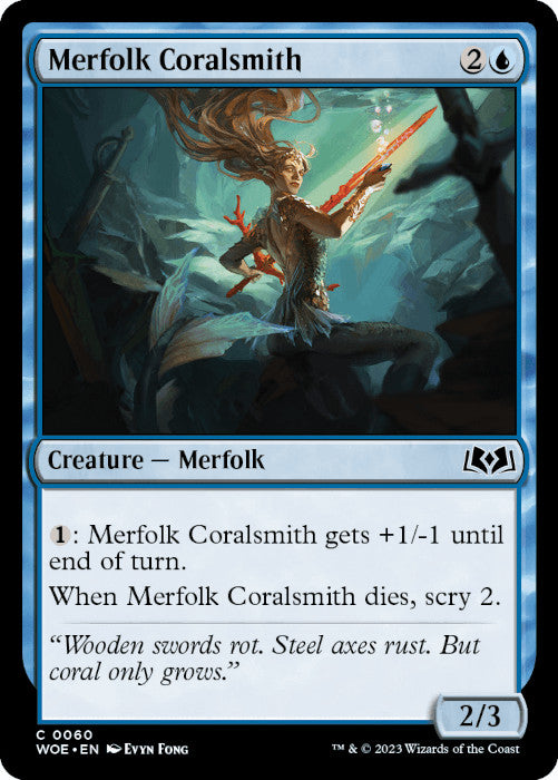 WOE - Merfolk Coralsmith