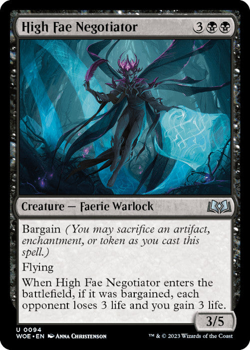 WOE - High Fae Negotiator