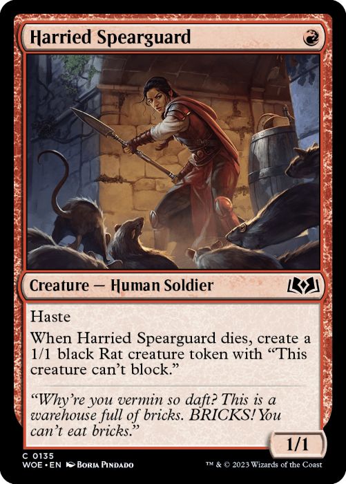 WOE - Harried Spearguard