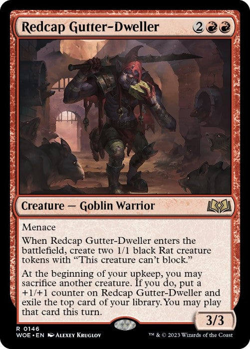 WOE - Redcap Gutter-Dweller