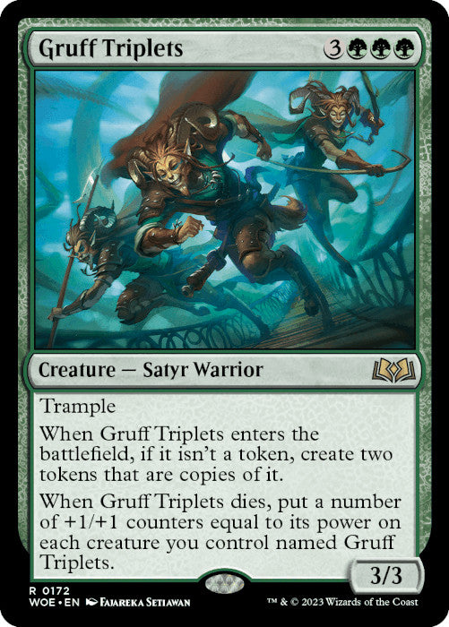 WOE - Gruff Triplets