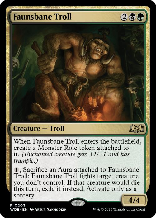 WOE - Faunsbane Troll