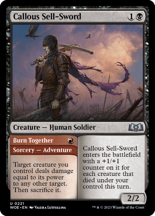 WOE - Callous Sell-Sword