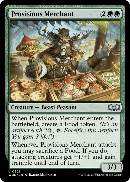 WOE - Provisions Merchant