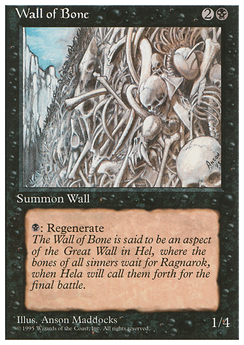 4ED - Wall of Bone