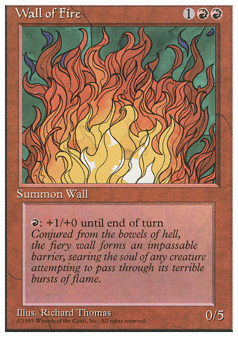 4ED - Wall of Fire