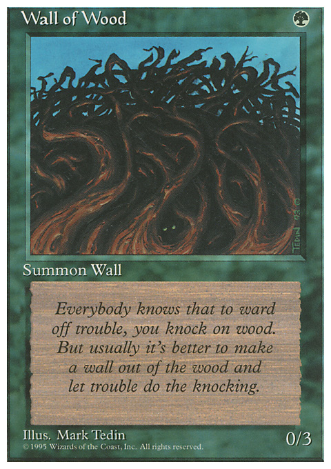 4ED - Wall of Wood