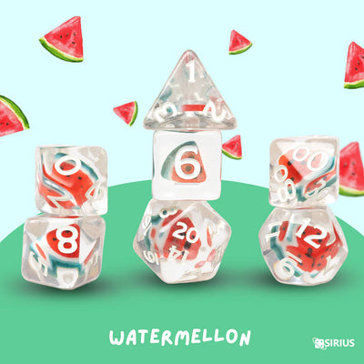 7-Dice Set Fruit Slice