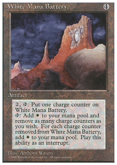 4ED - White Mana Battery