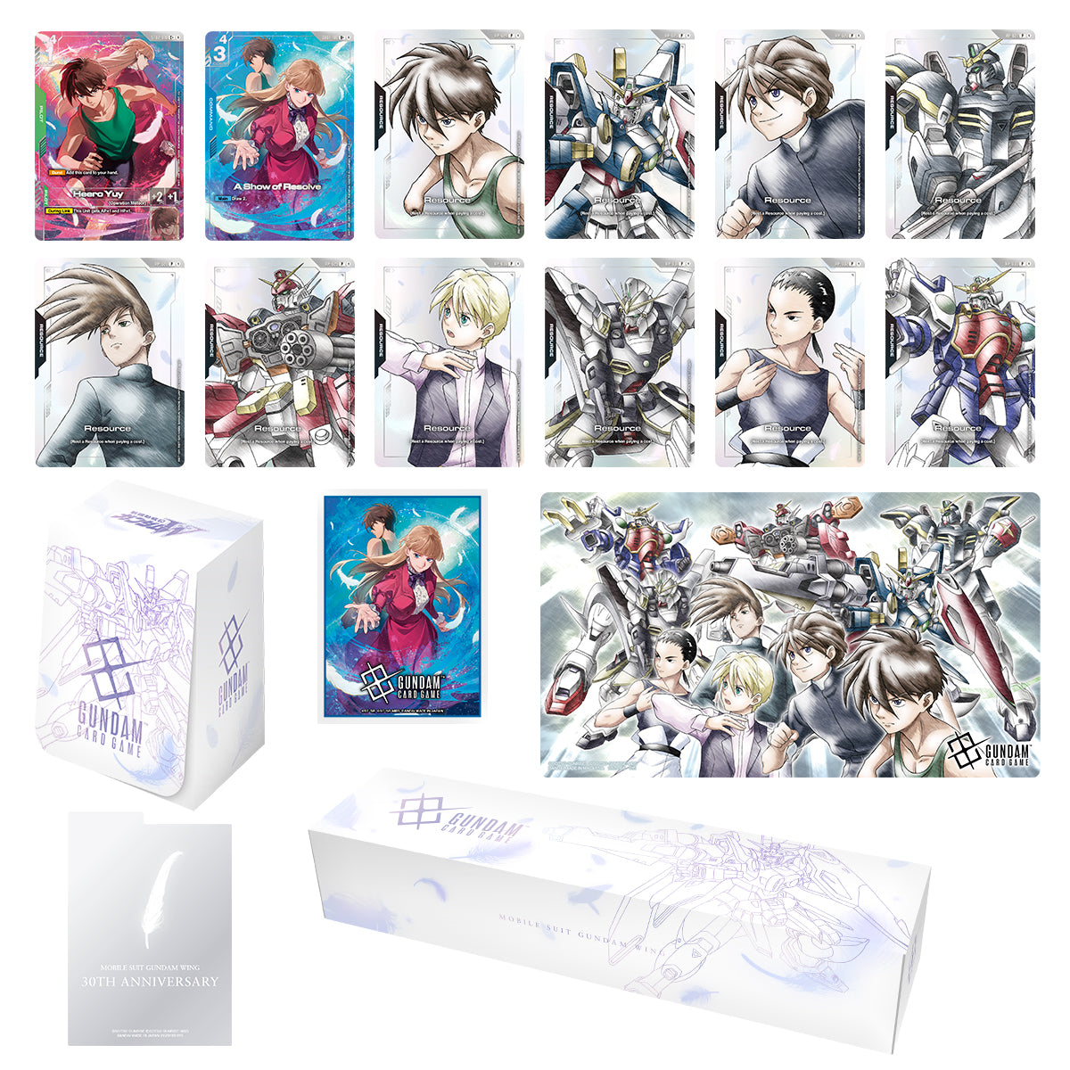 PB01 Premium Accessory Set – Mobile Suit Gundam Wing (GUNDAM CARD GAME) - 30ABRIL26