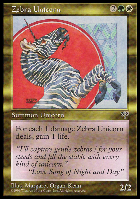 MIR - Zebra Unicorn