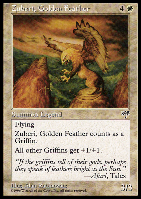 MIR - Zuberi, Golden Feather