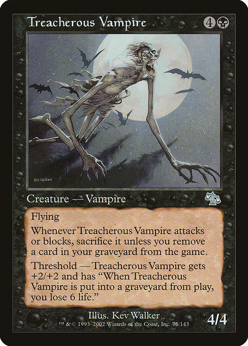 Treacherous Vampire Judgment JUD