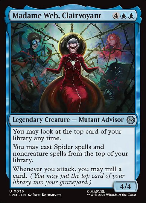 Madame Web, Clairvoyant - Magic: The Gathering SPM #36