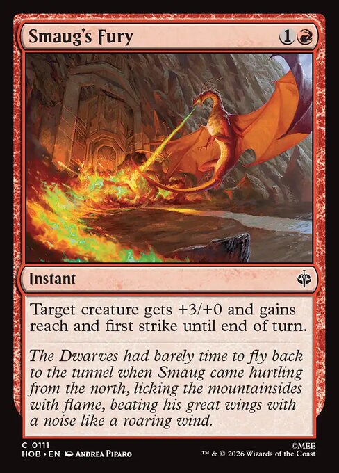 Smaug's Fury - Magic: The Gathering HOB #111