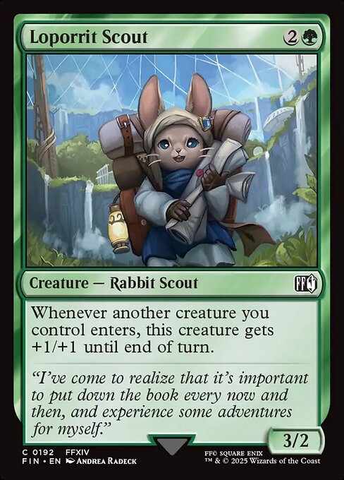 Loporrit Scout - Magic: The Gathering FIN #192