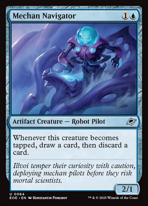 Mechan Navigator - Magic: The Gathering EOE #64