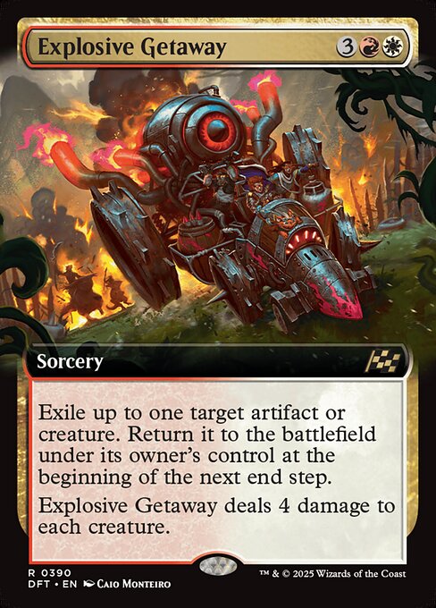 Explosive Getaway - Magic: The Gathering DFT #390