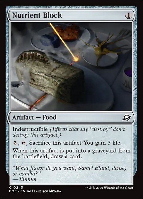 Nutrient Block - Magic: The Gathering EOE #243