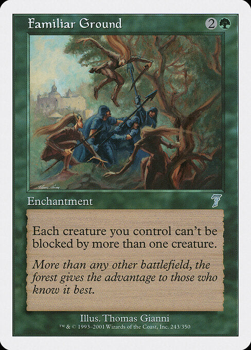 Familiar Ground - Magic: The Gathering 7ED #243