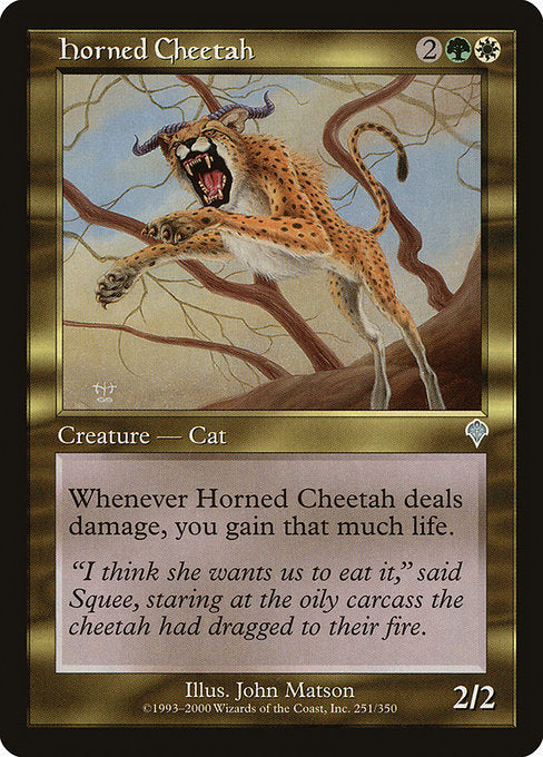 Horned Cheetah Invasion INV